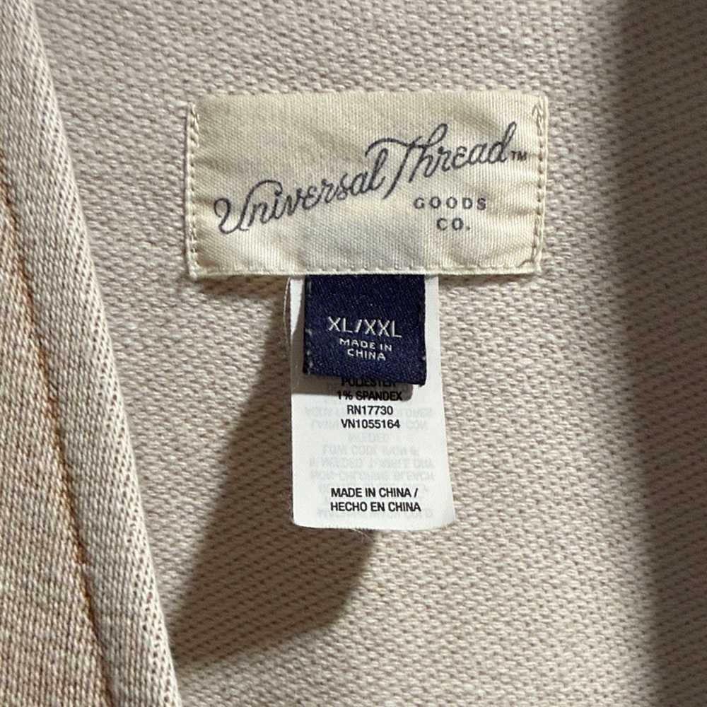 NWOT Washed Tan Kimono-Style Wrap Jacket Size XL/ XXL - Picture 3 of 10